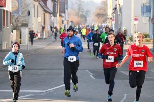 OST Ditzingen "Chef" Marc Schaller beim Hörnleshasenlauf 2016