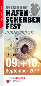 Cover Flyer Hafenscherbenfest 2017