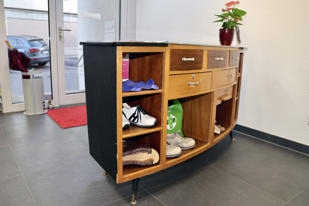 die alte Ladentheke in der OST Ditzingen