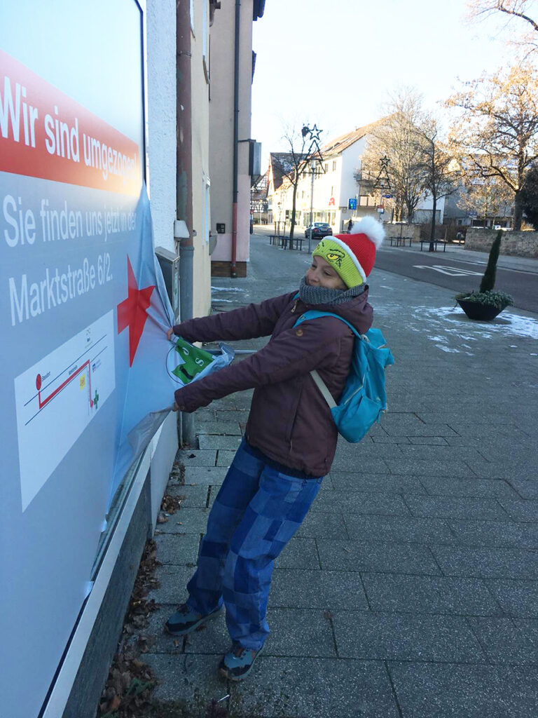 Letzter Arbeitseinsatz im alten Jahr...